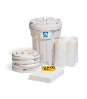 Kit antiderrames PIG® solo para aceites en tambor de sobreempaque - KIT436