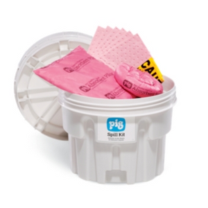 Kit antiderrames PIG® HazMat en tambor de sobreempaque - KIT311